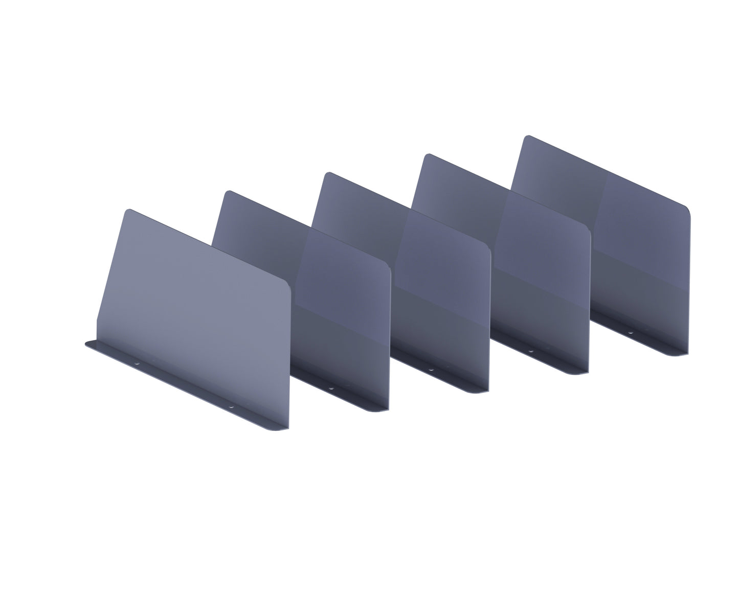 Masterack Shelf Dividers for 16" Shelves (Set of 5)