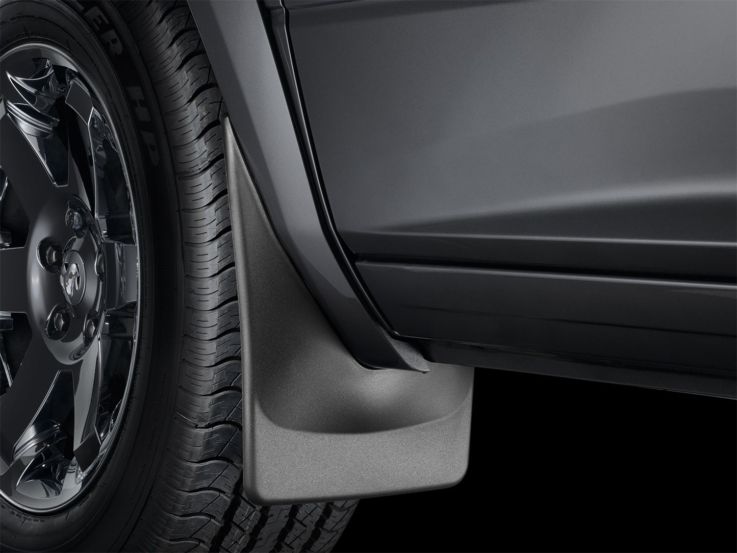 WeatherTech No-Drill DigitalFit MudFlap for Chevrolet/GMC Colorado/Canyon (2011-2012) - Front Pair