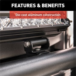 ARIES Base-Mount Light Bar Brackets - 1110312