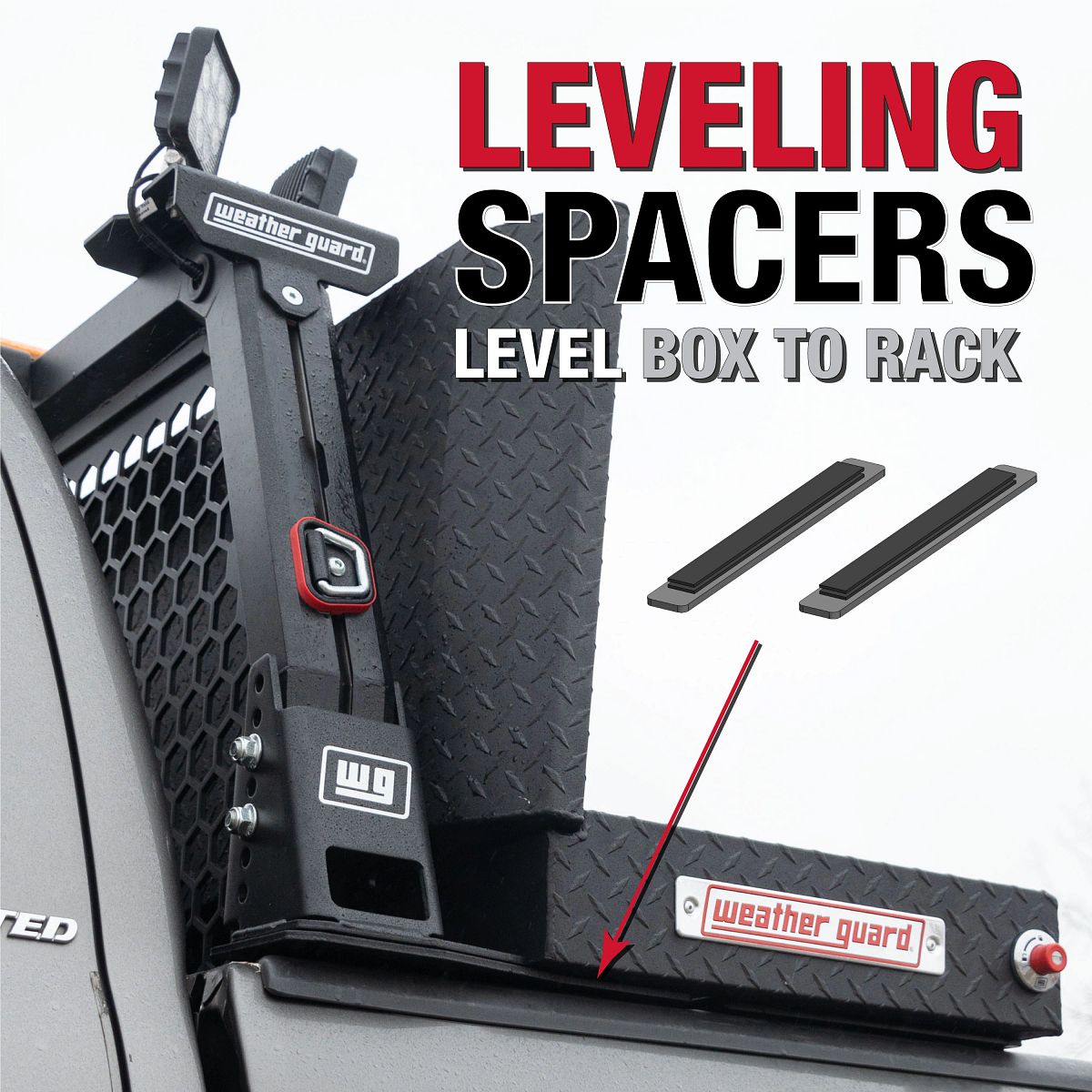 Weather Guard Open Frame Headache Rack