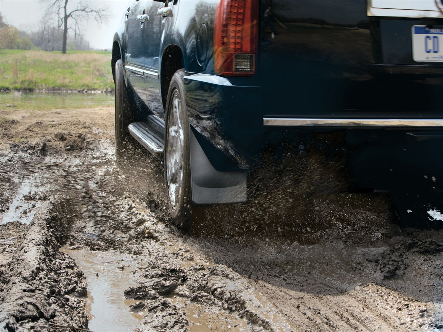WeatherTech No-Drill DigitalFit MudFlap for Toyota Tacoma (2016-2023) - Rear Pair