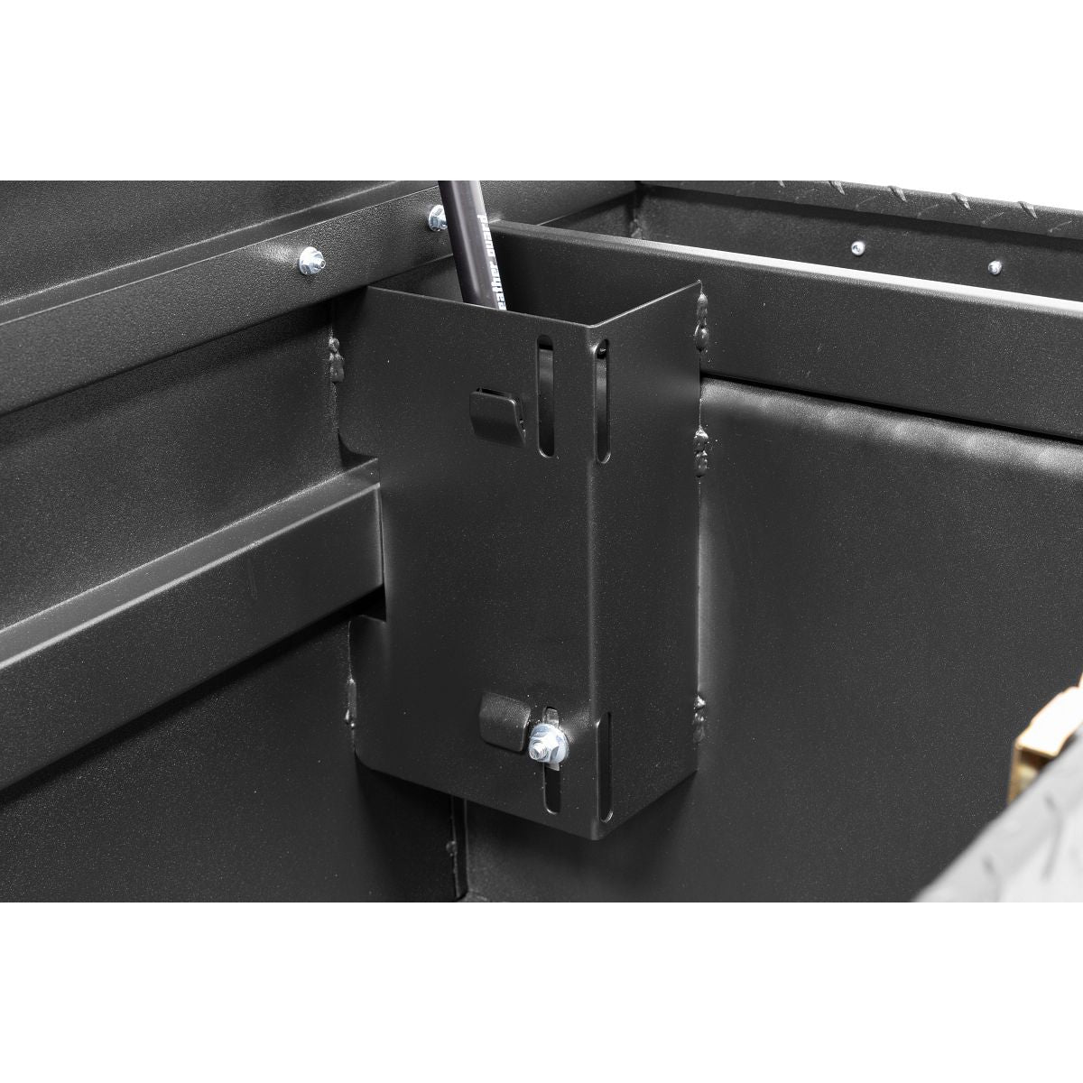Weather Guard Crossover Tool Box Textured Matte Black Aluminum Low Profile Model 121-52-04