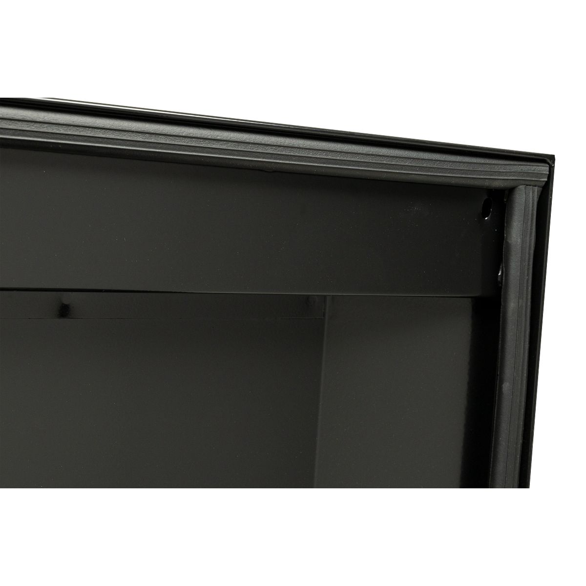 Weather Guard Crossover Tool Box Gloss Black Steel Standard Model 126-5-04
