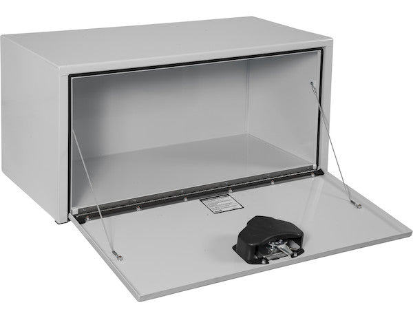 Buyers Products 24x24x30-in White Steel Underbody Truck Box - 1704403