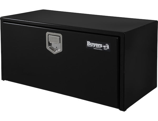 Buyers Products 24-in x 14-in x 16-in Black Steel Underbody Truck Box - 1703100