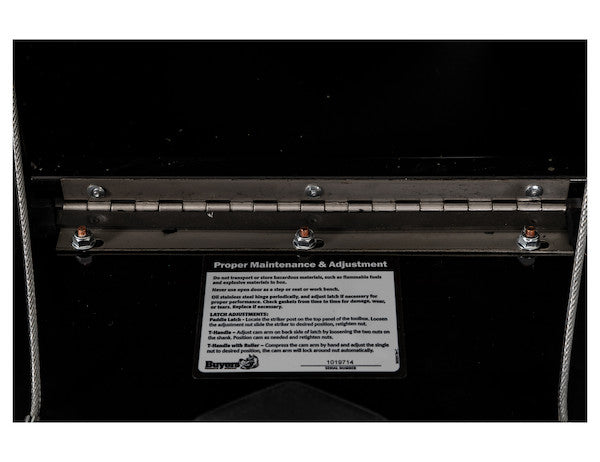 Buyers Products 15-in x 15-in x 10-in Black Steel Underbody - 1703310