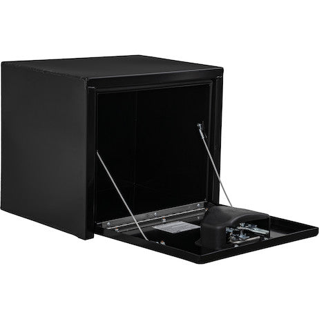 Buyers Products 15x13x36-in Black Steel Underbody Truck Box with T-HANDLE - 1703326