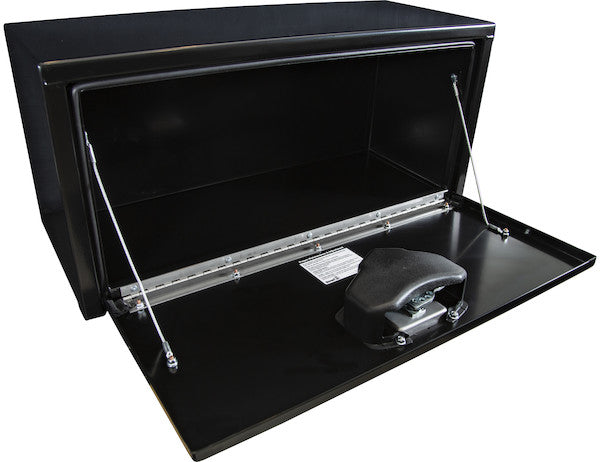 Buyers Products 30-in x 14-in x 12-in Black Steel Underbody Truck Box - 1703353