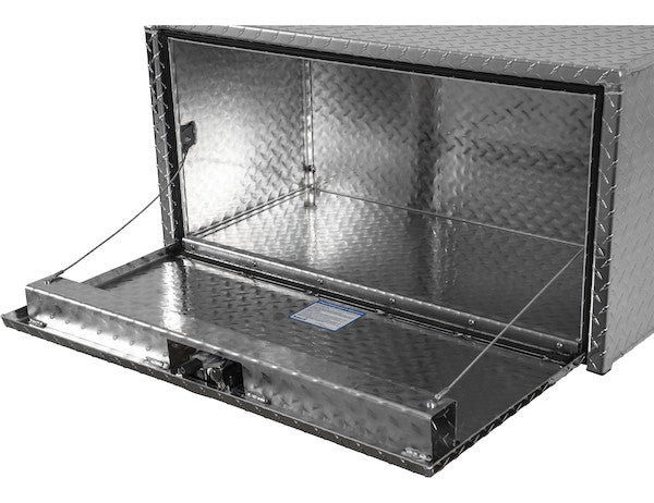 Buyers Products 36-in x 18-in x 18-in Diamond Tread Aluminum Underbody Truck Box - 1705105
