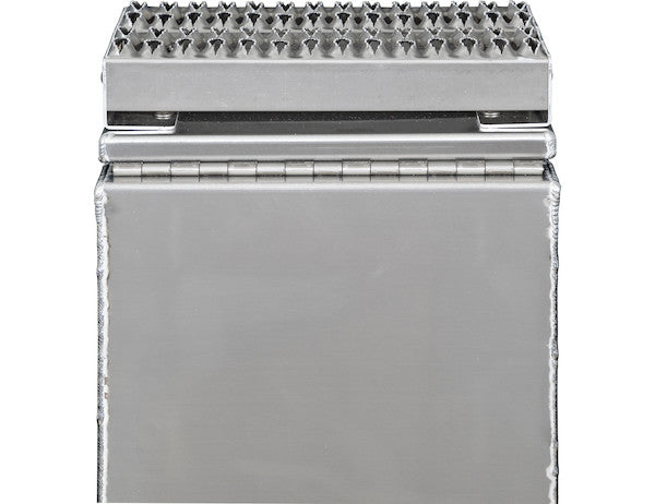 Buyers Products Heavy Duty Smooth Aluminum Wideopen Step Boxes for Semi Trucks - 16-In Width - 1705285