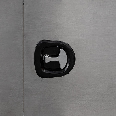Buyers Products 60-in x 18-in x 18-in Pro Series Smooth Aluminum Underbody Truck Box - Double Barn Door - 1705415