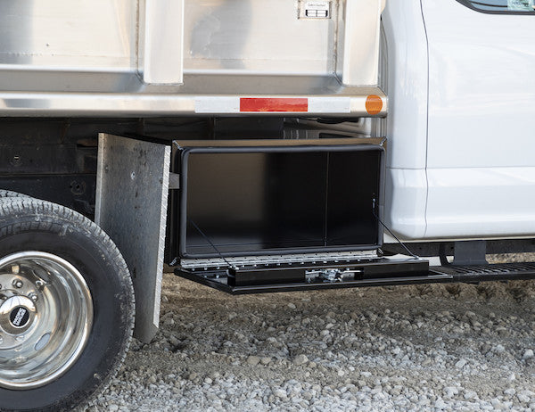 Buyers Products 36-in x 18-in x 18-in Black Pro Series Smooth Aluminum Underbody Truck Box - 1706965