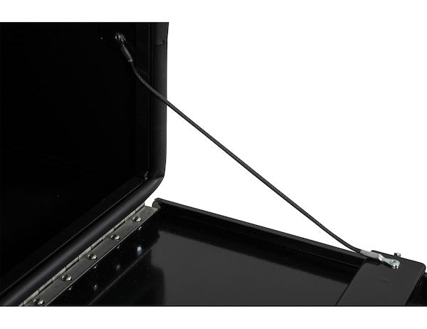 Buyers Products 48-in x 18-in x 18-in Black Pro Series Smooth Aluminum Underbody Truck Box - 1706970