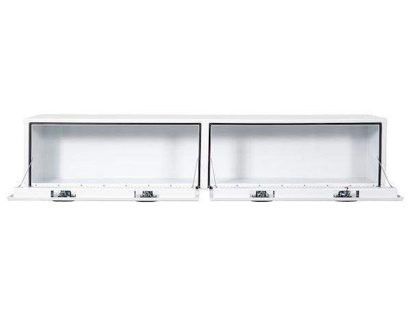 Buyers Products 16x13x96-in White Smooth Aluminum Topsider Truck Box - 1753161