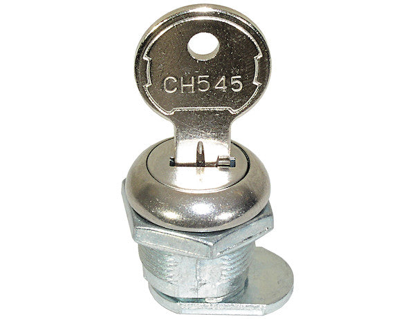 Buyers Products Replacement Lock Cylinder with Key for Heavy-Duty and Junior Latches - 19CH545