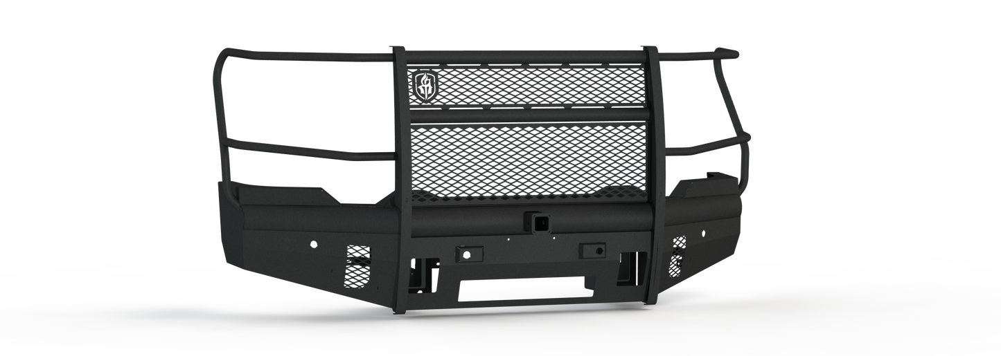 Road Armor Vaquero Front Non-Winch Bumper Full Guard - 2-in Receiver 2020-2023 GMC 2500 3500 - 2202VF26B