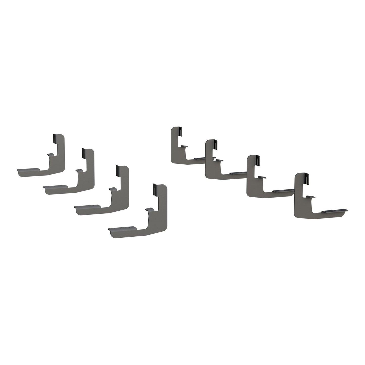 Luverne Black Stainless Steel Side Entry Steps, Select Silverado, Sierra Extended Cab