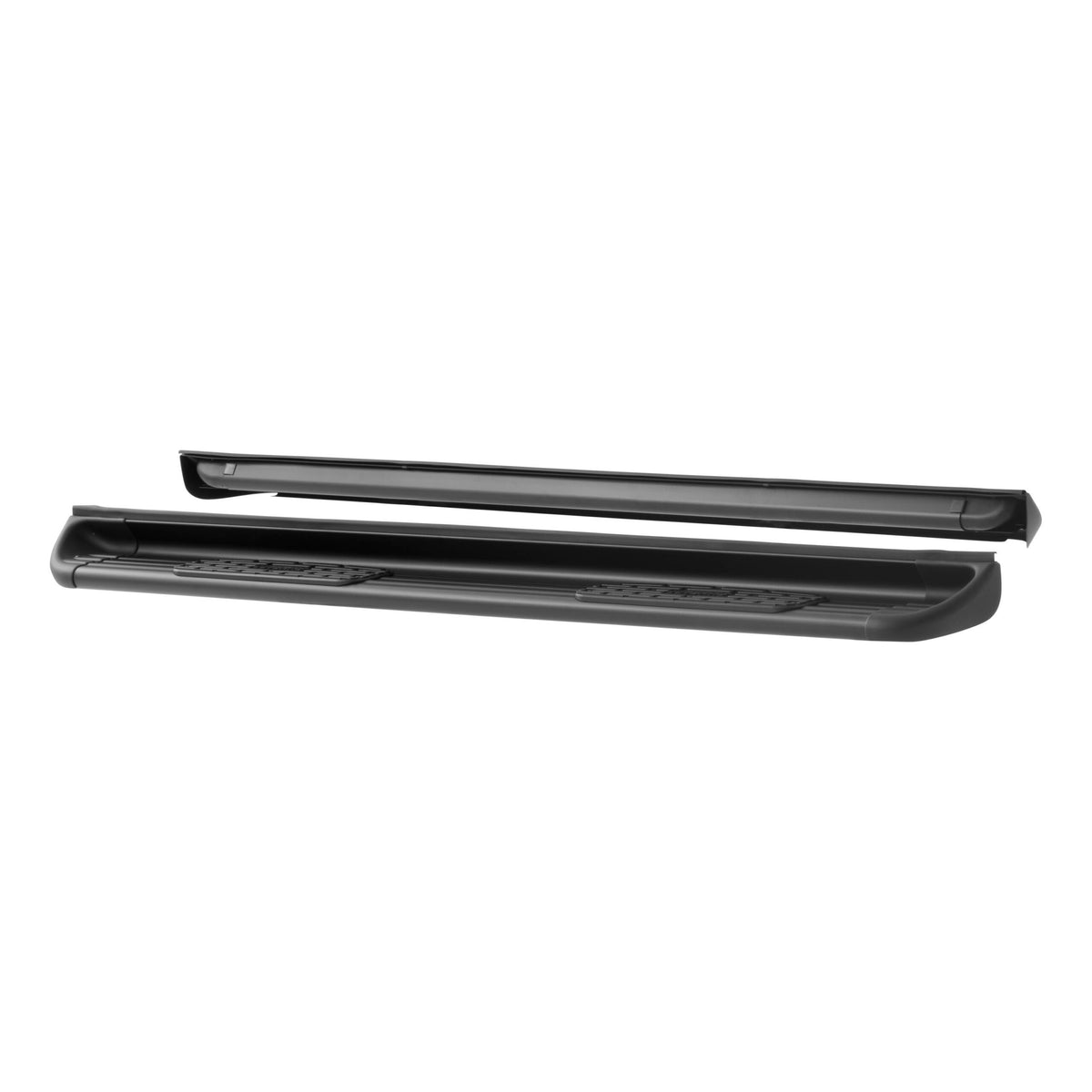 Luverne Black Stainless Steel Side Entry Steps, Select Ford Super Duty Crew