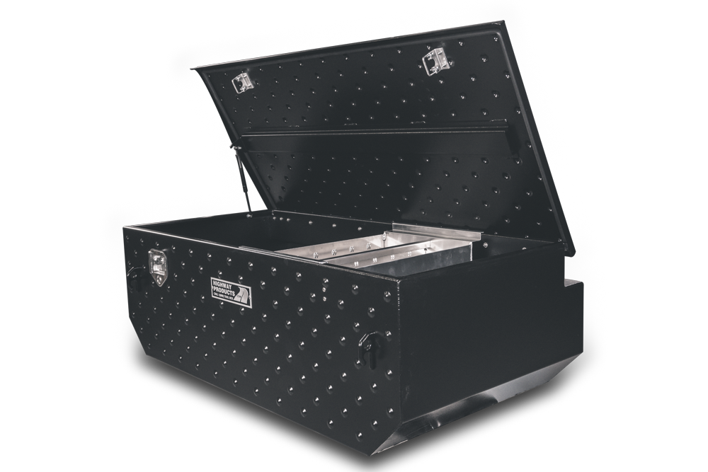 Highway Products 60 x 19.5 x 31-in. 5th Wheel Tool Box with Gladiator Lid, Gladiator Base - 3013-001