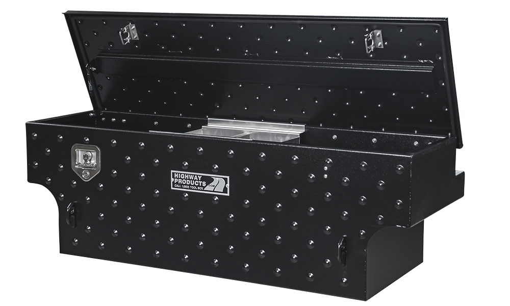 Highway Products 60 x 19.5 x 21-in. 5th Wheel Tool Box with Gladiator Lid, Gladiator Base - 3013-004