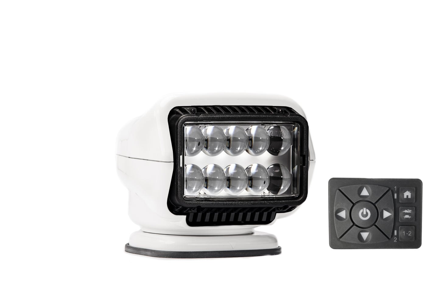 Golight Stryker ST Series LED Spotlight Permanent Mount - White - 30204ST