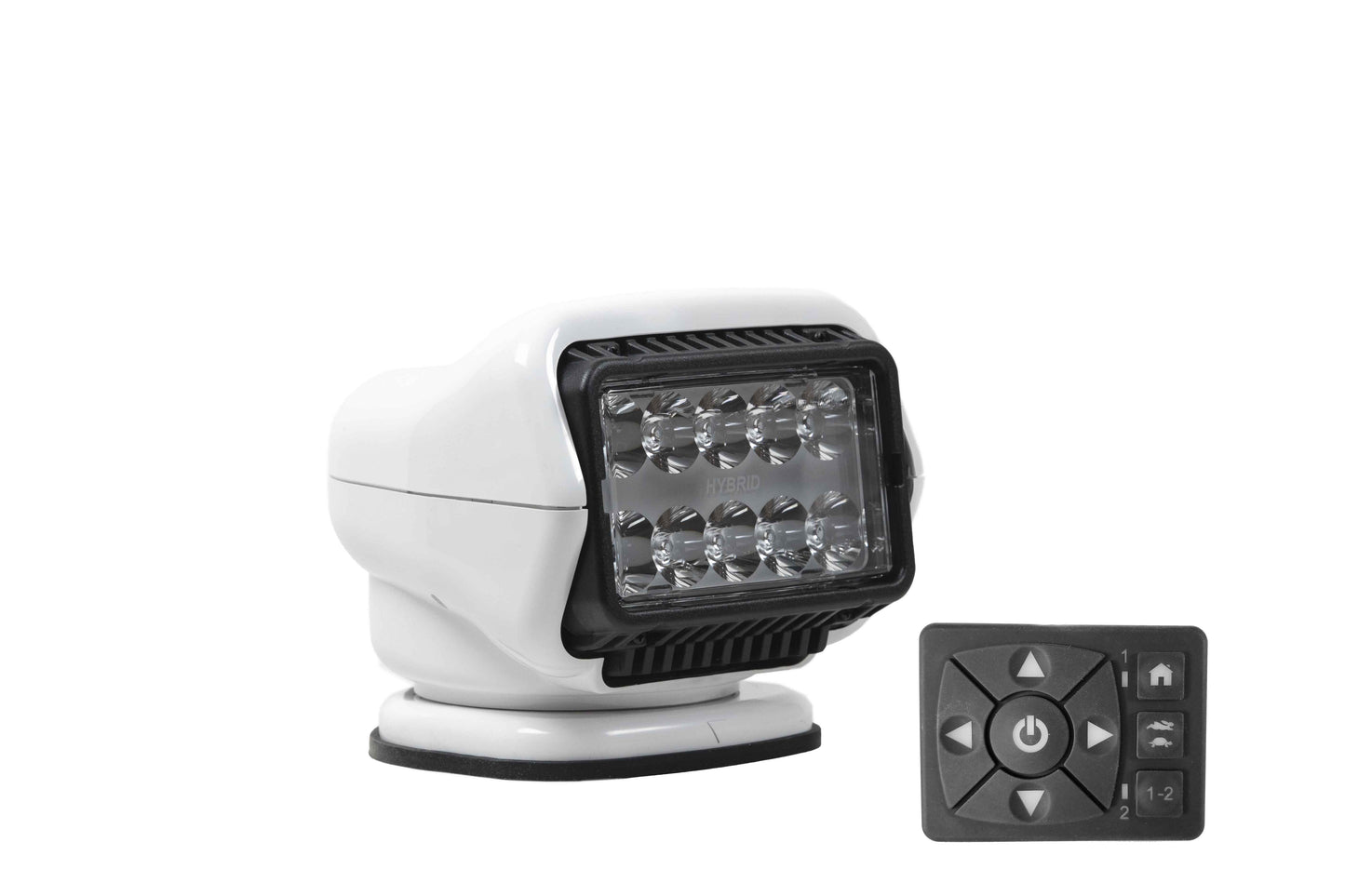 Golight Stryker ST Series LED Spot/Flood Hybrid Permanent Mount - White - 30208ST