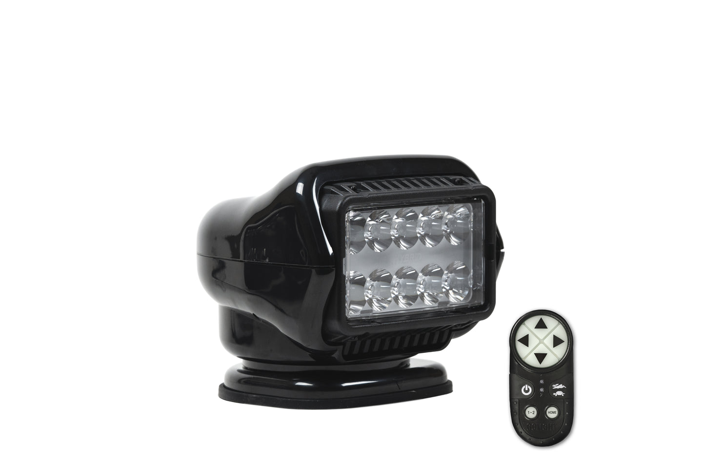 Golight Stryker ST Series LED Spot/Flood Hybrid Permanent Mount - Black - 30518ST