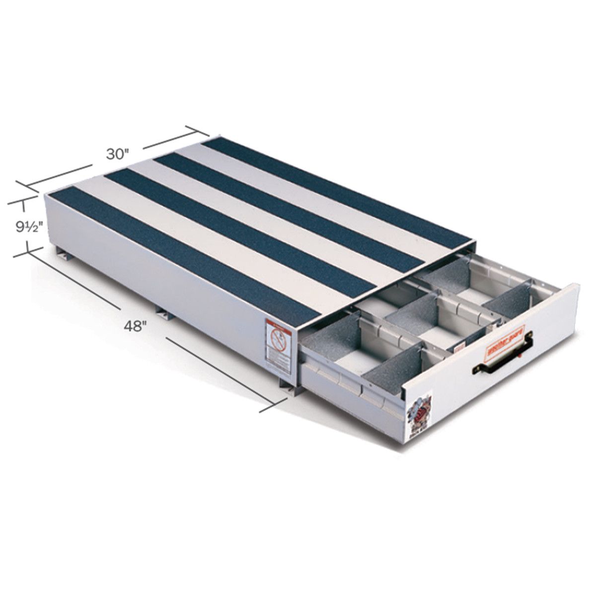 Weather Guard Pack Rat Drawer Unit - 48in X 30in X 9.5in - 307-3