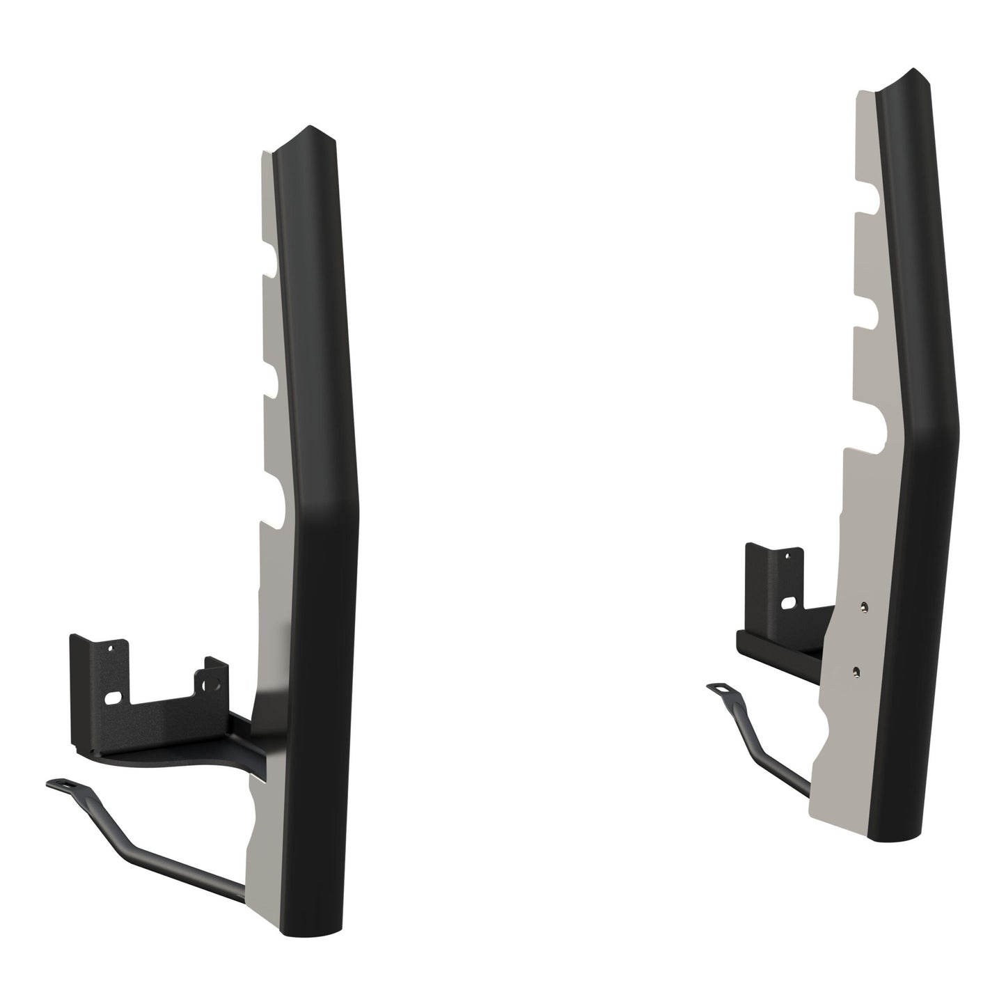 Luverne Chrome Steel 2" Tubular Grille Guard Upright Package