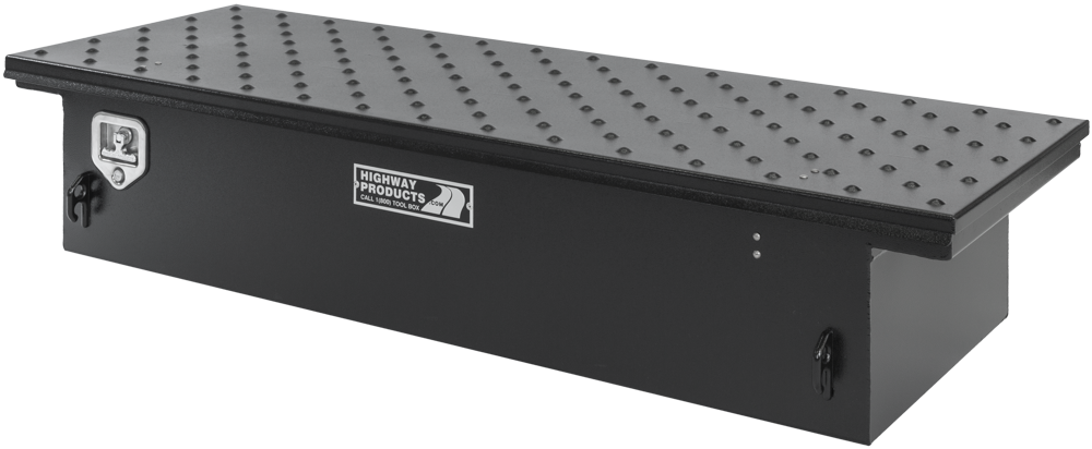 Highway Products 70 x 13.5 x 20-in. Low Profile Tool Box with Smooth Black Base, Gladiator Lid - 3312-002