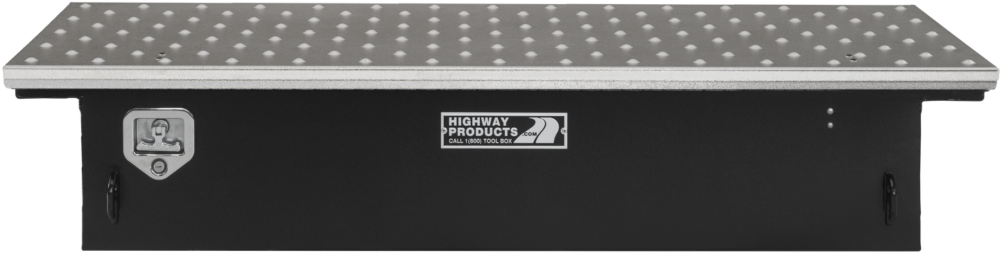 Highway Products 70 x 13.5 x 27-in. Low Profile Tool Box with Smooth Black Base, Gladiator Lid - 3312-004
