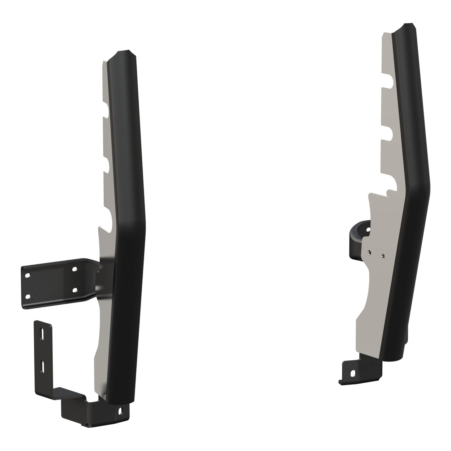 Luverne Chrome Steel 2" Tubular Grille Guard Upright Package