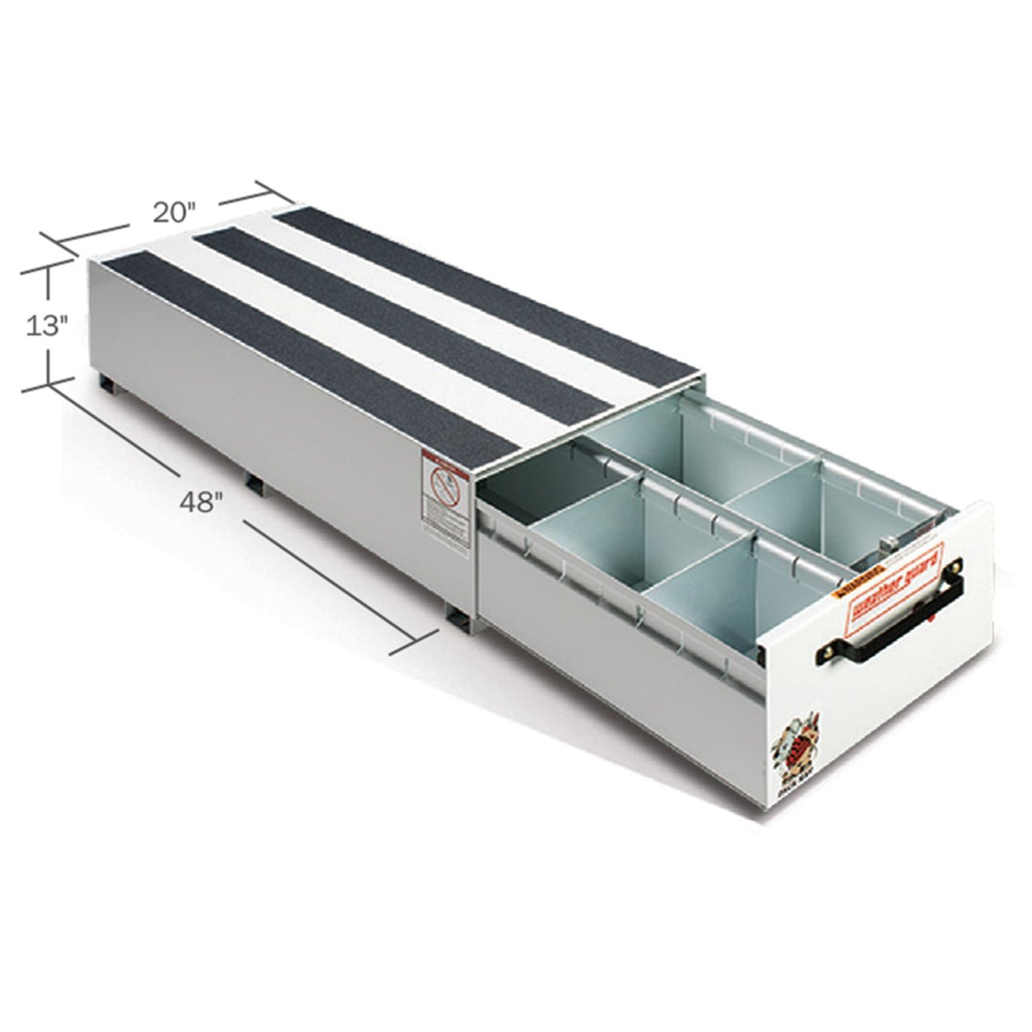 Weather Guard Pack Rat Drawer Unit - 48in X 20in X 13in - 336-3