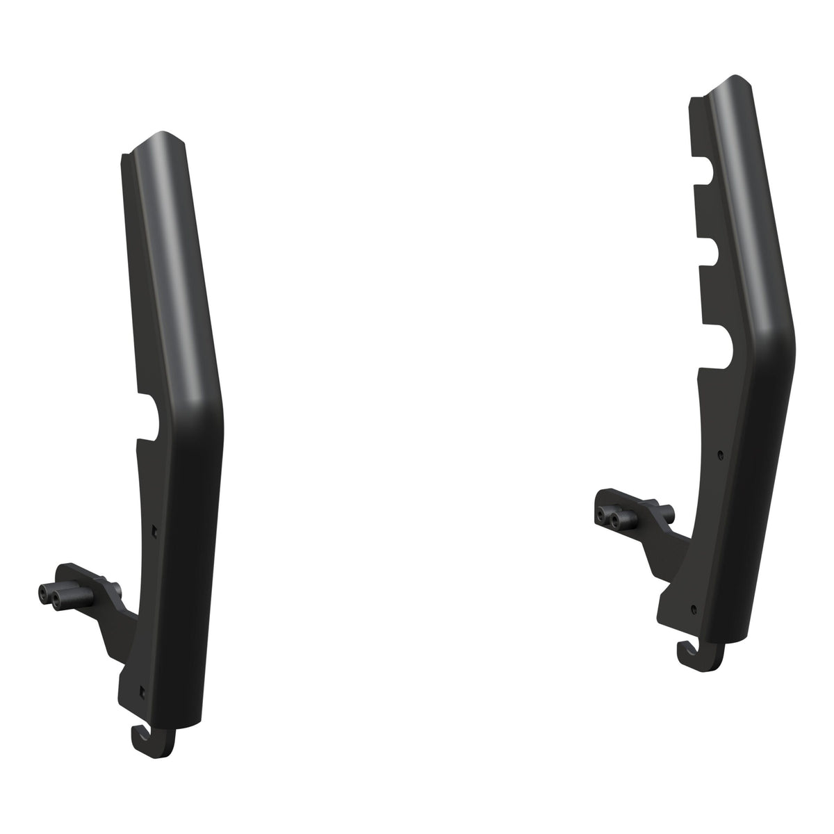Luverne Black Steel 2" Tubular Grille Guard Upright Package
