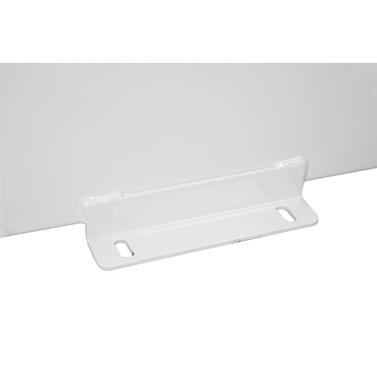 Weather Guard 50-Gallon L-Shape Steel Transfer Tank White 350-3-02