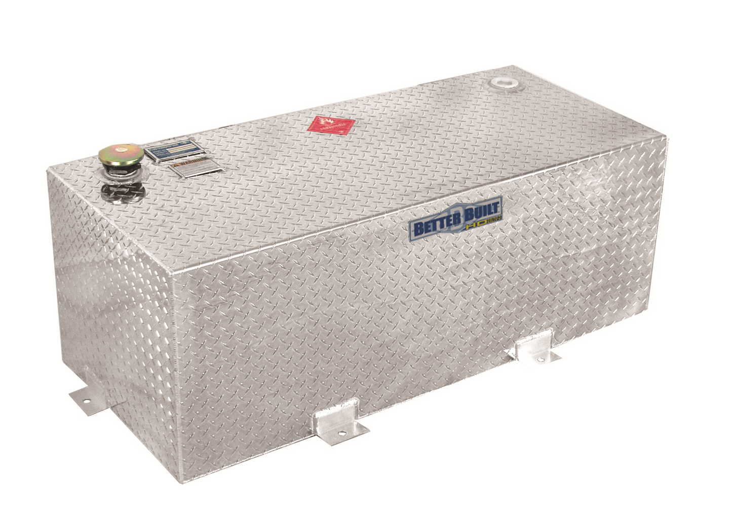 Better Built 100 Gallon Brite Aluminum Heavy Duty Series Liquid Transfer Tank - 37024151