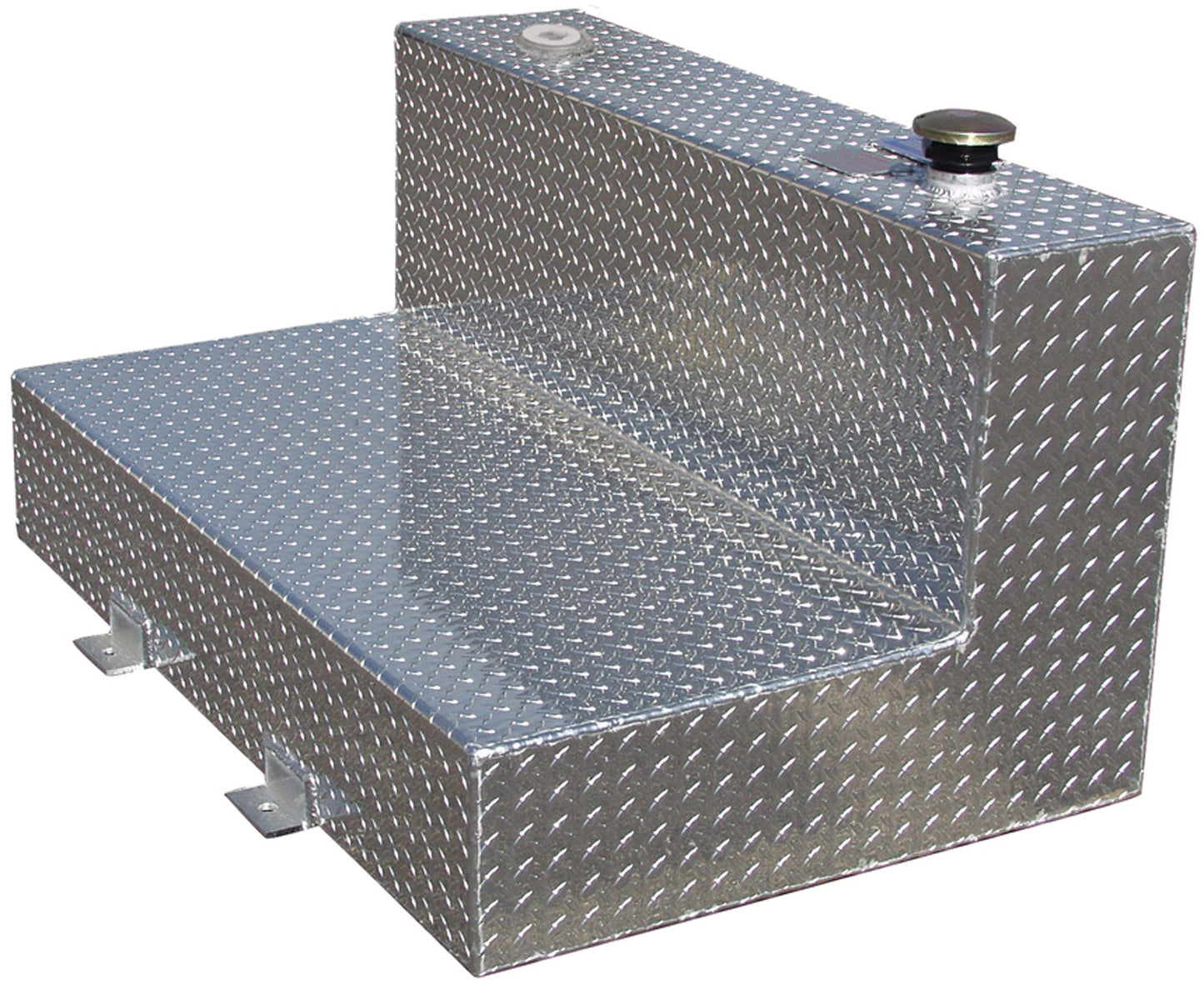Better Built 75 Gallon Brite Aluminum Heavy Duty Series L-Shaped Liquid Transfer Tank - 37024158