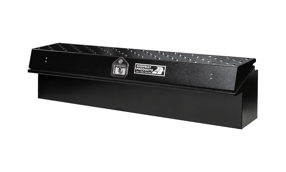 Highway Products 48 x 16 x 16-in. Low Side Tool Box with Smooth Black Base, Gladiator Lid - 3712-006-ALL