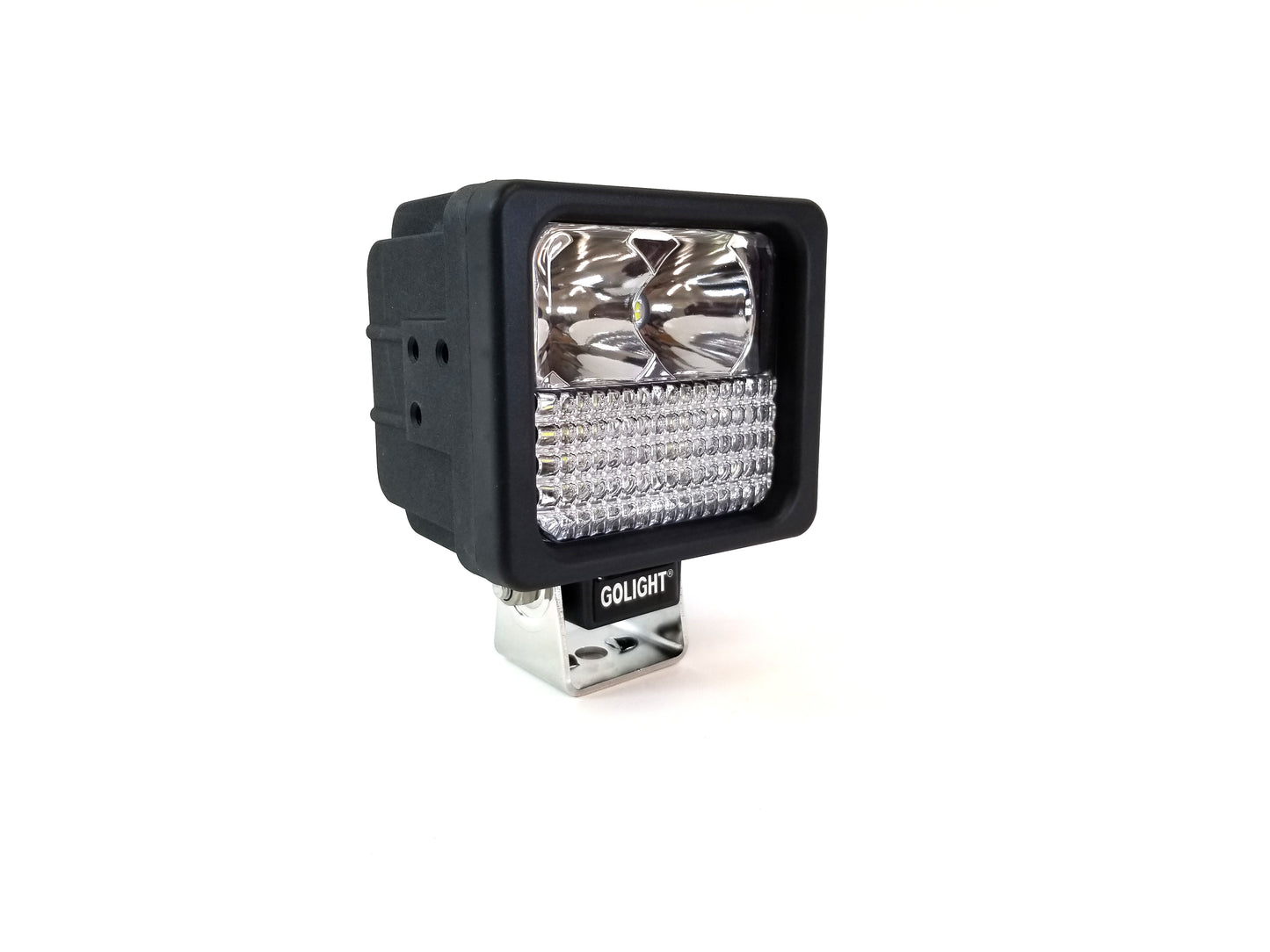 Golight GXL Work Light LED Spot/Flood Hybrid Permanent Mount - Black - 4023