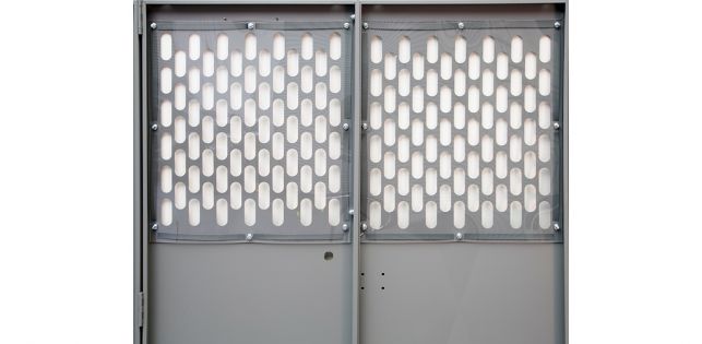 Poly-Carbonate Panels To Cover Partition Perforations (Use With 40651 or 40660)
