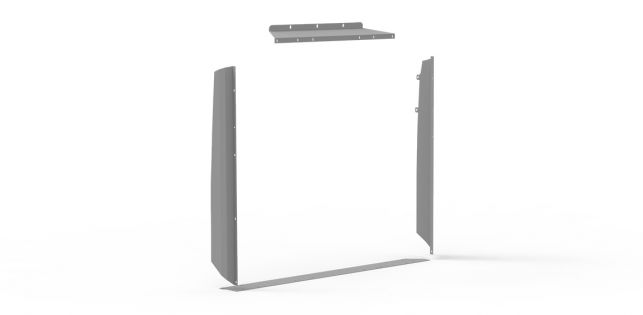 Partition Wing Kit - Nissan NV Full Size (Low Roof)