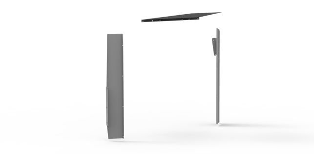 Partition Wing Kit - Ford Transit (Low Roof)