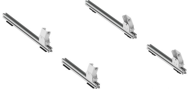 Ladder Rack Mount Kit - Mercedes Sprinter