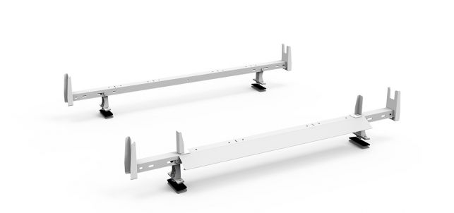 Crossbar Rack Ladder Rack - 2 Bar - Steel - Transit, Transit Connect, Metris, Sprinter, NV200, ProMaster City
