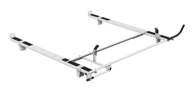Clamp & Lock Ladder Rack – Steel – Single – Ford Transit (Low/Mid), Nissan NV (Std), Metris, Express/Savana, ProMaster