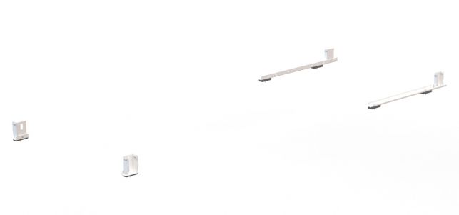 Ladder Rack Mount Kit - Ford Transit