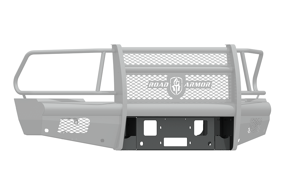 Road Armor Vaquero Front Bumper Accessory Winch Plate 2010-2018 RAM 2500 3500 - 410V-WP