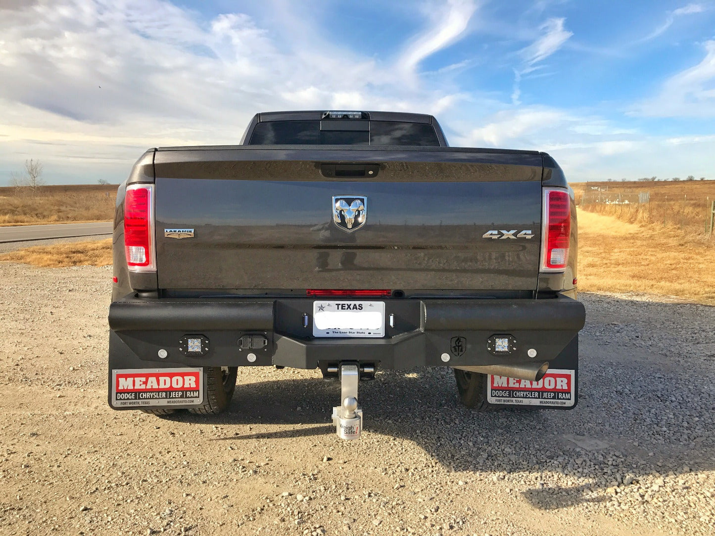 Road Armor Vaquero Rear Bumper 2010-2018 RAM 2500 3500 4500 - 410VR0B
