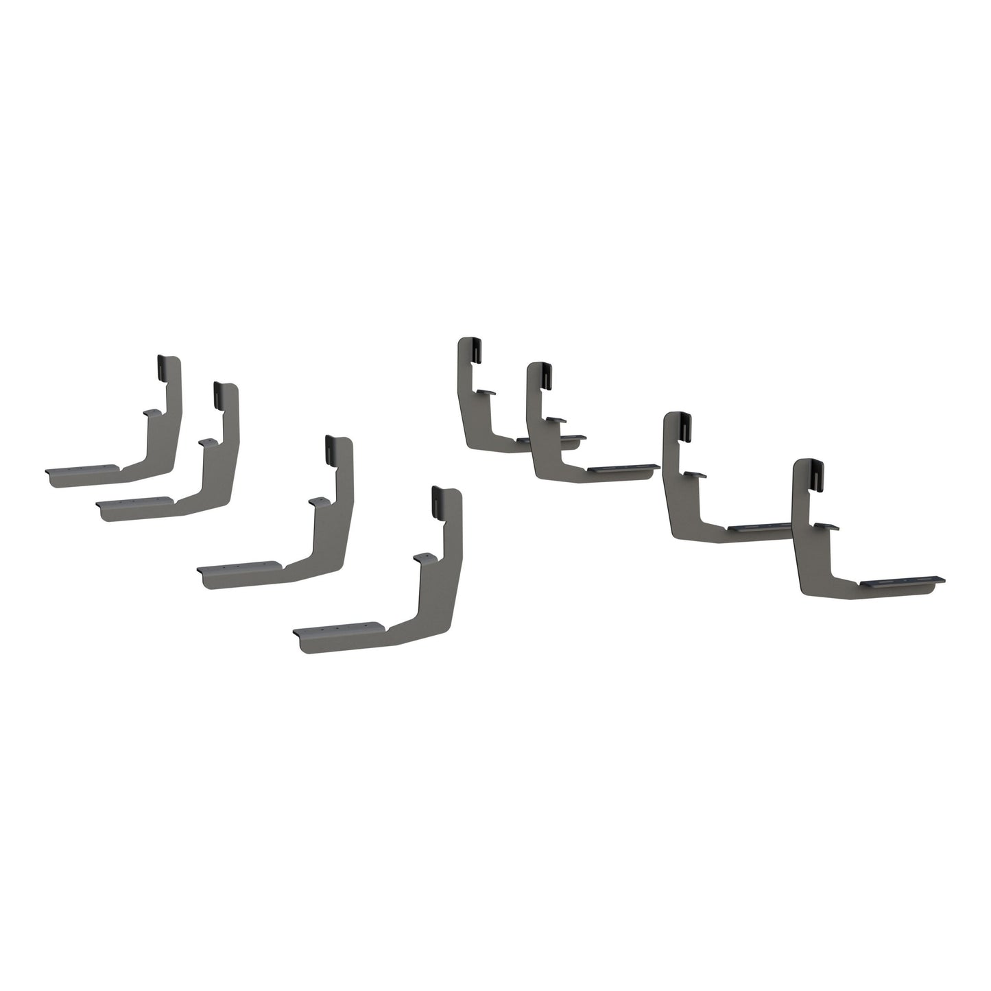 Luverne Grip Step 7" x 78" Black Aluminum Running Boards, Select Silverado, Sierra