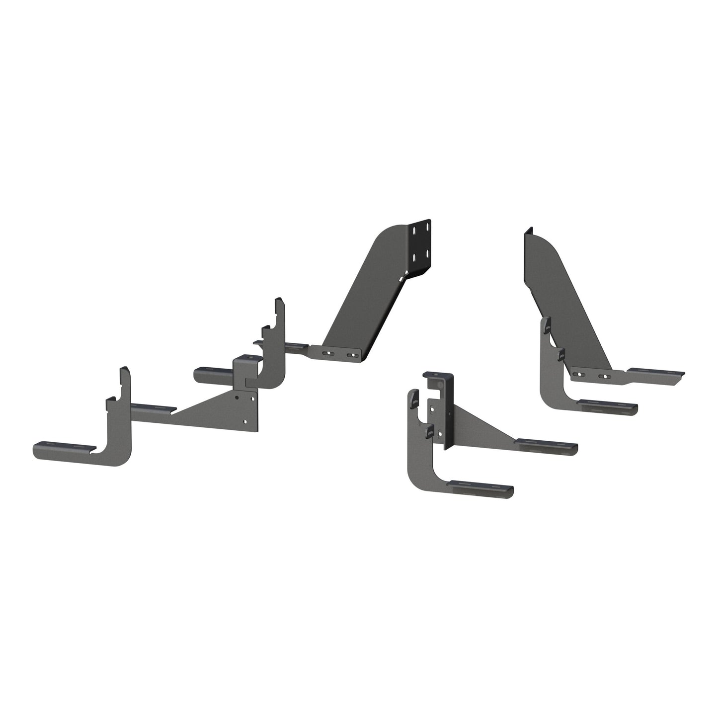Luverne Grip Step 7" x 78" Aluminum Wheel-to-Wheel Running Boards, Select F-150 Reg 6'6"